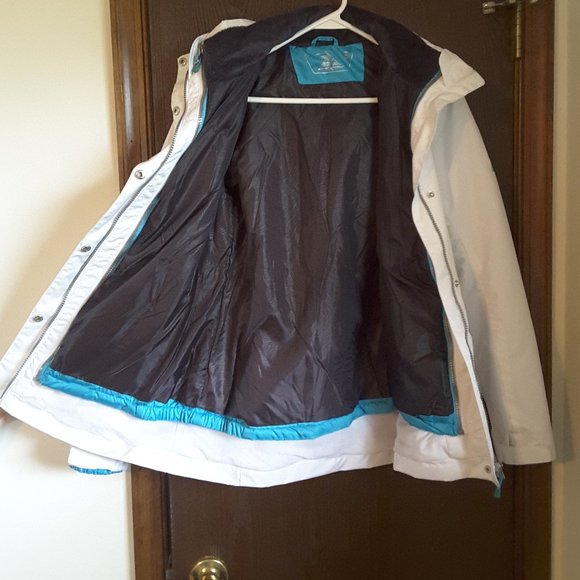 ZeroXPosur Insulated 3 in 1 Jacket Women's  M Lined Hooded White - Picture 2 of 12